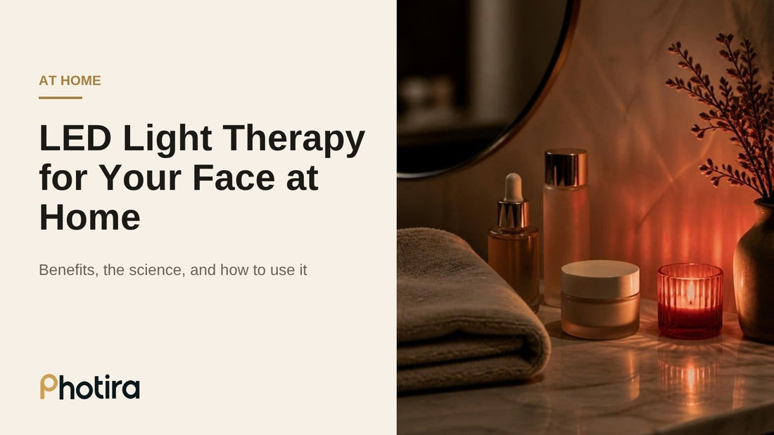 LED light therapy for your face at home: benefits and how to use it