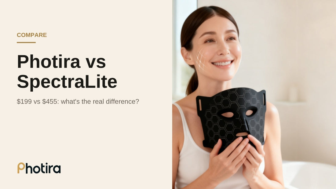 Photira vs Dr. Dennis Gross SpectraLite comparison
