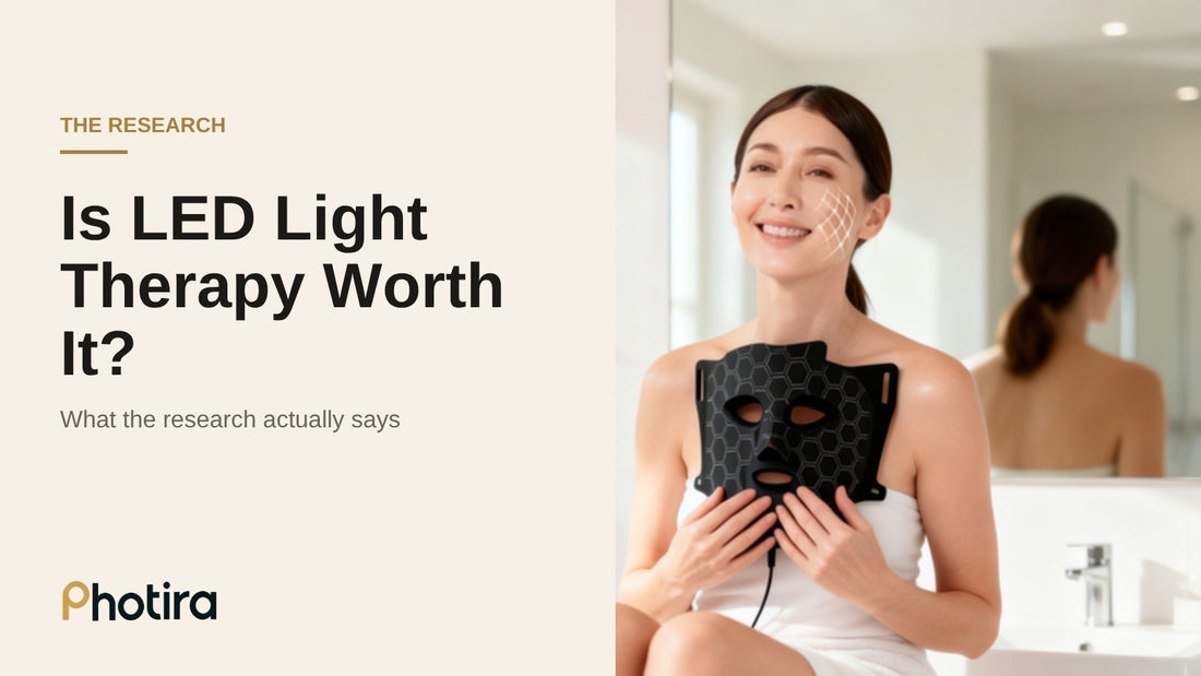 Is LED light therapy worth it? What the research says