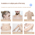 Photira Bian Stone Gua Sha Massager – top view with LED display and control buttons